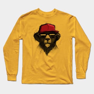 bear with hat Long Sleeve T-Shirt